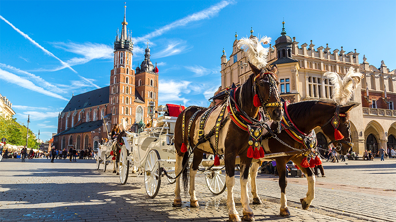 Krakow - hj�rtat av Polen
