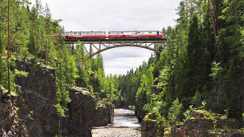 Vyer fr�n Inlandsbanan